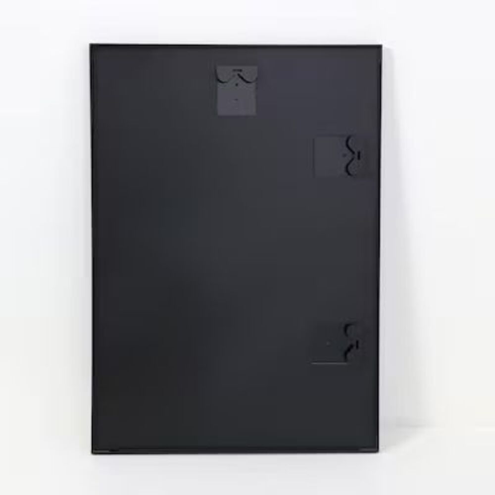 Origin 21 22-in W x 31.0-in H Rectangle Black Framed Wall Mirror - Picture 3 of 5